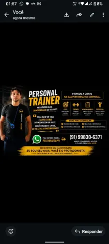 Personal Trainer em Belém | Emagrecimento, Hipertrofia e Performance