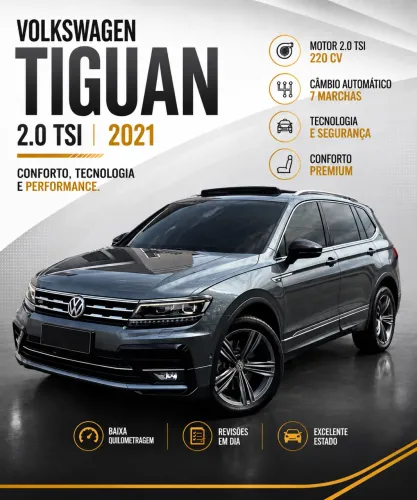 Volkswagen Tiguan Allspac R-line 350 TSI 2.0 4X4 2021