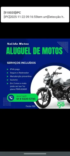 Sua moto em 2 anos enquanto trabalha com ela!