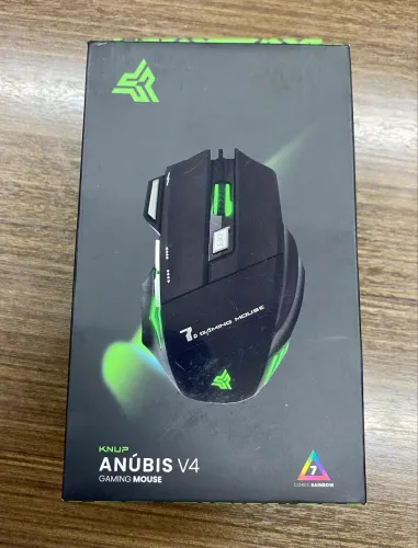 Mouse Gamer Knup Usb 2400 Dpi Com Led