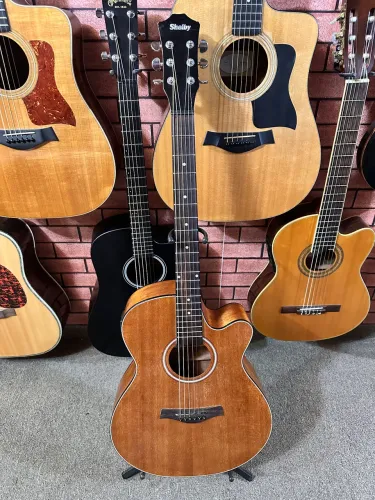 Violão Shelby aço elétrico mini jumbo ANALISO TROCAS