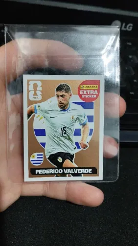 FIGURINHA EXTRA STICKER - LEGEND FREDERICO VALVERDE BRONZE