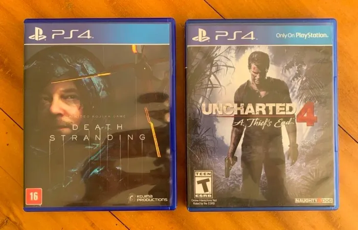 Dois jogos ps4 por 80