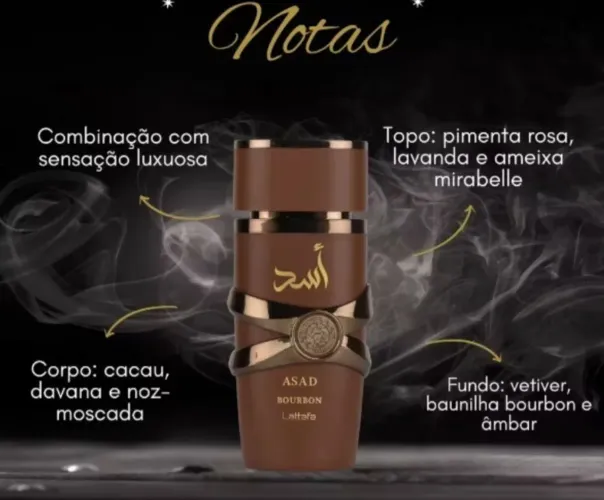 PERFUME ARABE ORIGINAL ASAD BOURBON