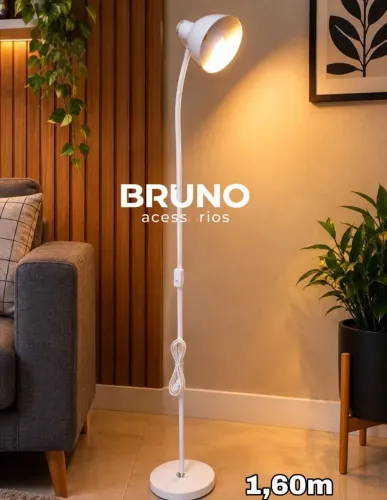 Luminária de chão Articulado moderna 1,60m