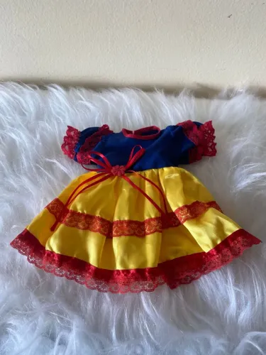 Roupa de boneca, da Branca de Neve
