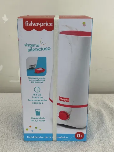 Umidificador de ar ultrassônico fisher-price Bivolt novo na caixa lacrado 