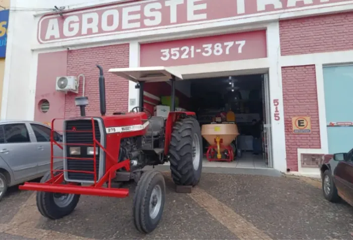 Trator Massey Ferguson 275 1998 3 Alavancas Revisado
