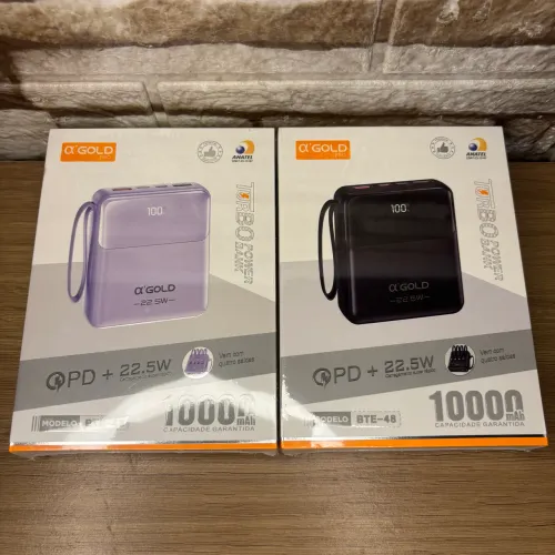CARREGADOR TURBO PORTÁTIL 10000mAh