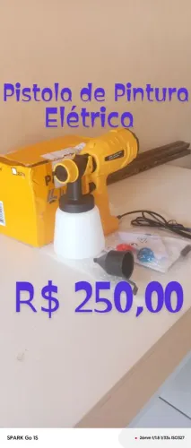 Pistola de Pintura Elétrica 400W/127 V