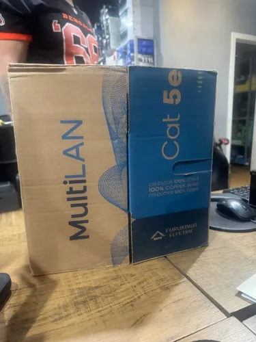 Cabo multilan cat5e branco 