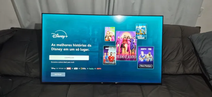 TV SMART 60 4K Google TV - Borda Infinita - Imagem Espetacular - Impecável - Entrego Hoje