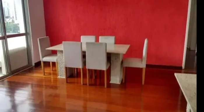 Mesa de Jantar em Granito Com 6 Cadeiras 