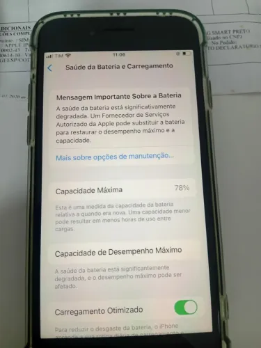 Iphone 8 - 128 GB - NOTA FISCAL E CAIXA ORIGINAL 