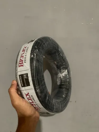 100 metros de fio 6MM anti chama lacrado 