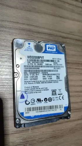 Hd 320Gb WD Scorpio Blue WD3200BPVT