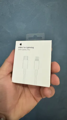 Cabo iPhone tipo Lightning 20W