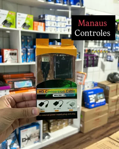 Adaptador HDMI com saída VGA ( fazemos entregas )