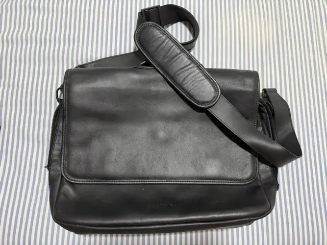 Pasta de couro masculina para notebook Workday Nordweg
