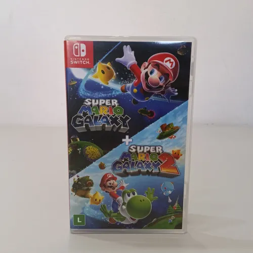 Vendo Super Mario Galaxy + Super Mario Galaxy 2 Switch Original Semi novo