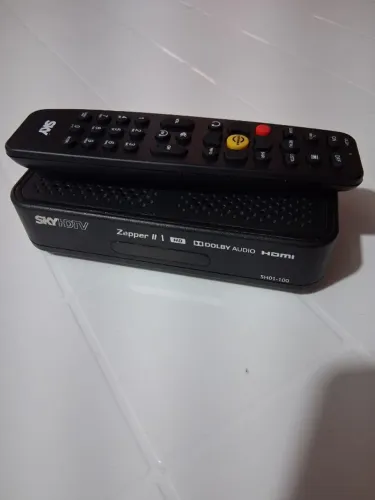 Receptor digital SKY HDTV Zapper II SH01-100 Completo - Estado de Novo