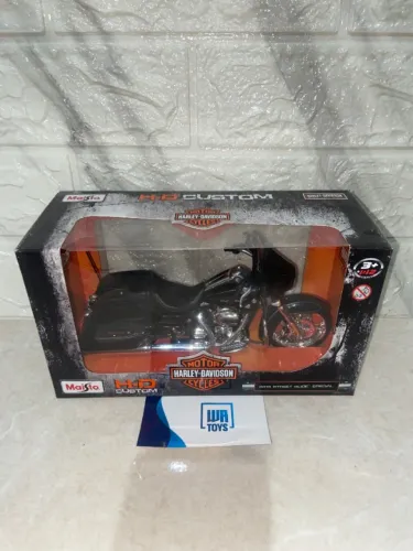 Miniatura moto Harley-Davidson street glide 1/12