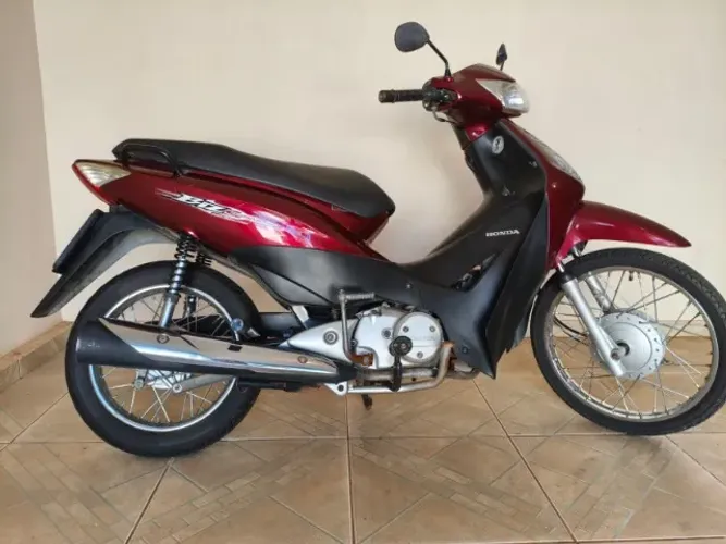 Honda Biz vermelho vinho 2009/2009 50.000Km