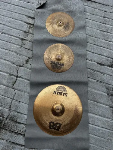 Kit de Pratos Sabian B8 - Hi-Hat 14" + Ride 20" (Usado)