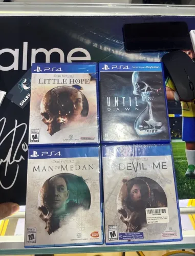 Coleção do The dark pictures PS4 envio Olx pay 