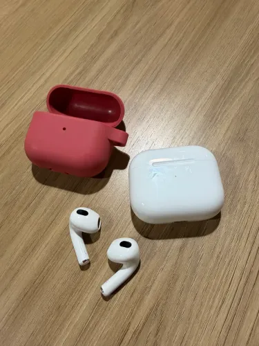Apple AirPods 3ª geração original - conjunto completo