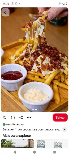 Fritador de batata frita e montagem 