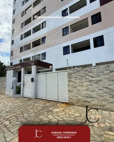 Apartamento com terraço à Venda, Bancários, João Pessoa, PB