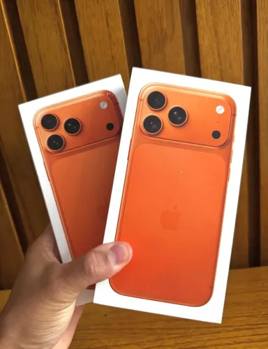 Iphone 17 pro laranja