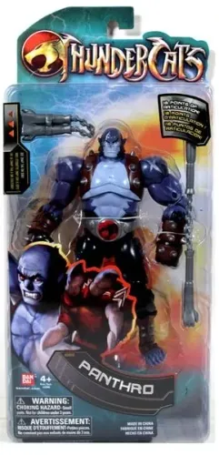 Thundercats Figura Articulada 6 Pol 16cm Panthro Bandai Original Sunny Lacrada de Fábrica