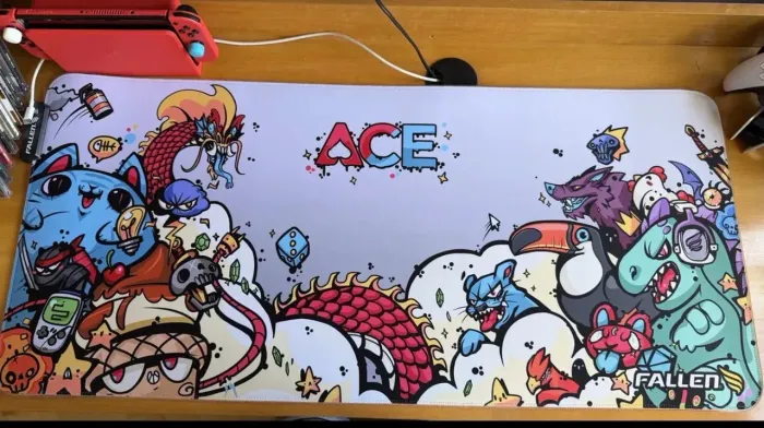 Mouse pad fallen ace