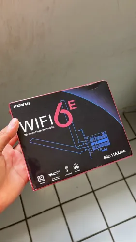 Placa de Rede Wi-fi 6e Fenvi