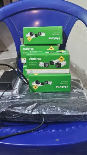 Kit cftv 5 Cameras bullet dvr IMHDX 3132 32 canai completo