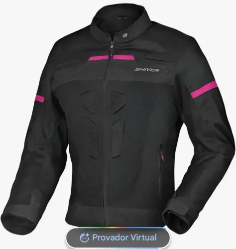 blusa de moto shiver feminina
