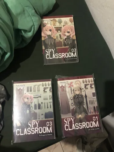 Spy classroom light novel em ingles do 1 ao 3 
