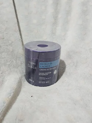Eudora Creme Para Pentear Siàge Revela Os Cachos 500g
