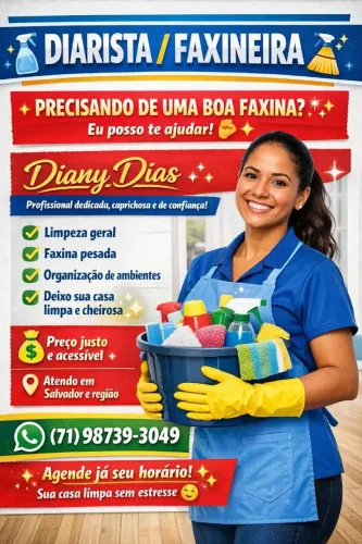 Faço diária!