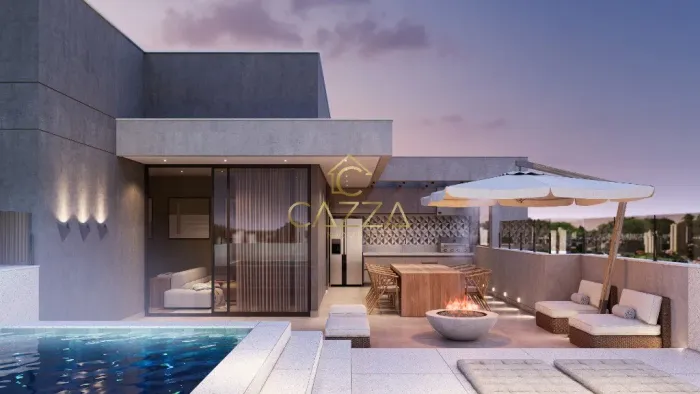 Cobertura Linear com Terraço e 2 Suítes no Buritis 128 m² 2 Vagas Em Construção