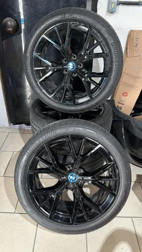 Jogo Rodas Aro 19 + Pneus Run Flat Semi Novos