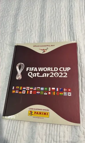 Álbum da copa 2022 completo capa dura panini