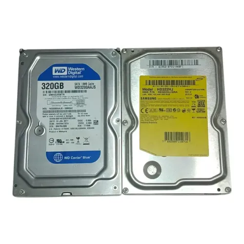 Lote de 2 HDD de 320GB no Estado