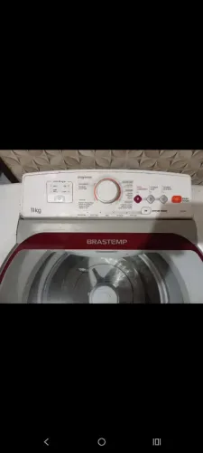 MÁQUINA DE LAVAR BRASTEMP 11 KILOS USADA