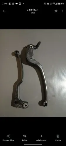 Par manete moto BMW s1000 RR original nissim