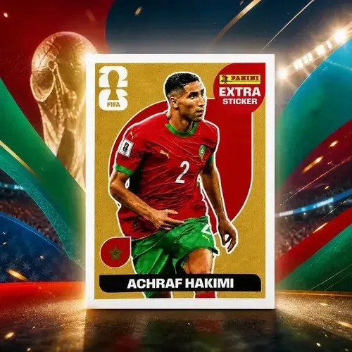 Figurinha Legend copa 2026 - Hakimi bronze