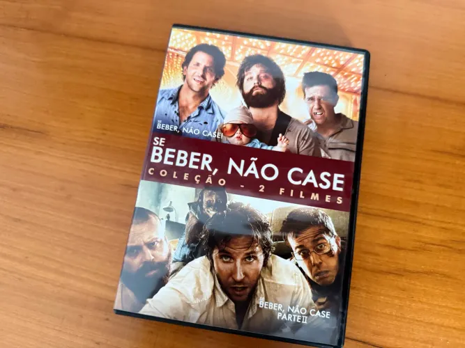 DVDs Se Beber Não Case box original