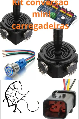 Kit de conversão para mini carregadeiras new Hollywood volvo jcbcarre